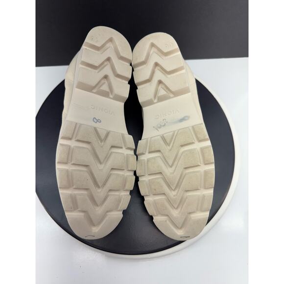 Vionic Charm Cynthia Womens Size 8 Wide Loafers Cream Slip On Comfort Shoes - Picture 12 of 13